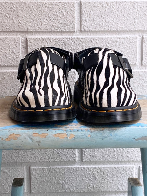 Dr Martens☆RAMSEY QUAD CREEPER☆厚底☆ゼブラ柄 (Dr.Martens/ドレスシューズ・革靴・ビジネスシューズ)  104823011【BUYMA】