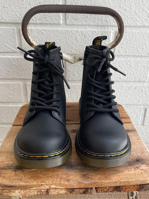 Dr. Martens　1460J　キッズ　8ホールシューズ（ブラック） [UK13/19.5cm] [UK1/20cm] [UK2/21cm]