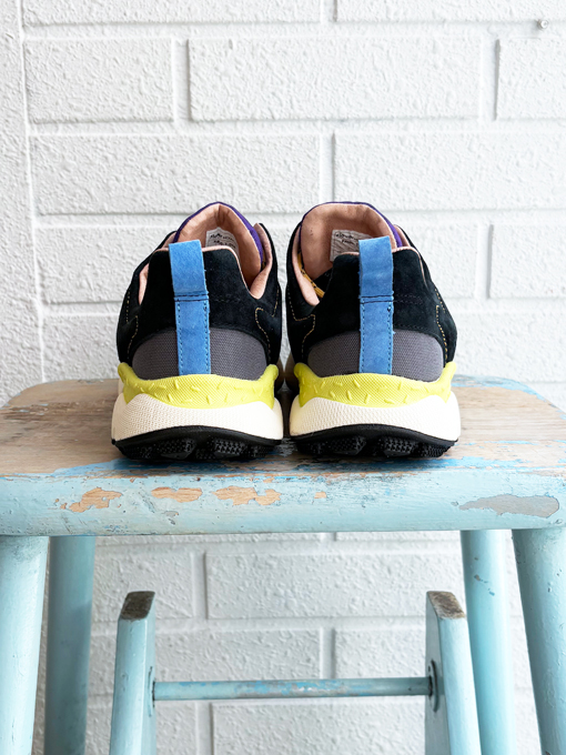 BACK COUNTRY Green/Blue/Yellow　Flower MOUNTAIN　フラワーマウンテン　スニーカー