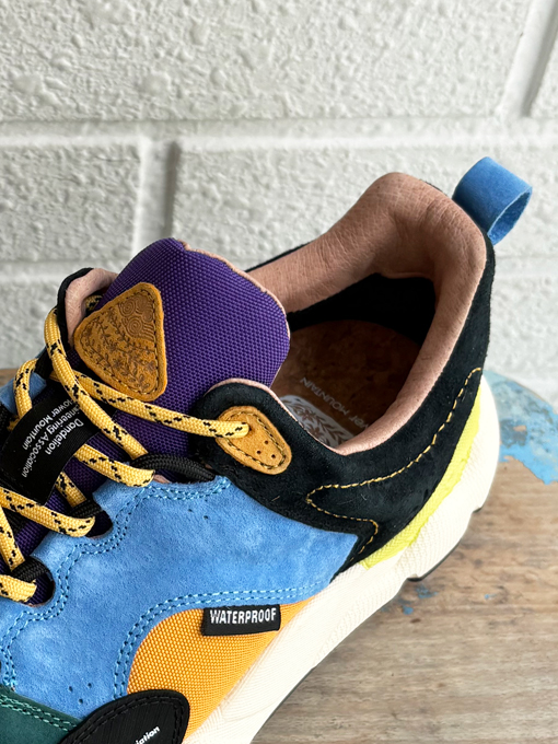 BACK COUNTRY Green/Blue/Yellow　Flower MOUNTAIN　フラワーマウンテン　スニーカー