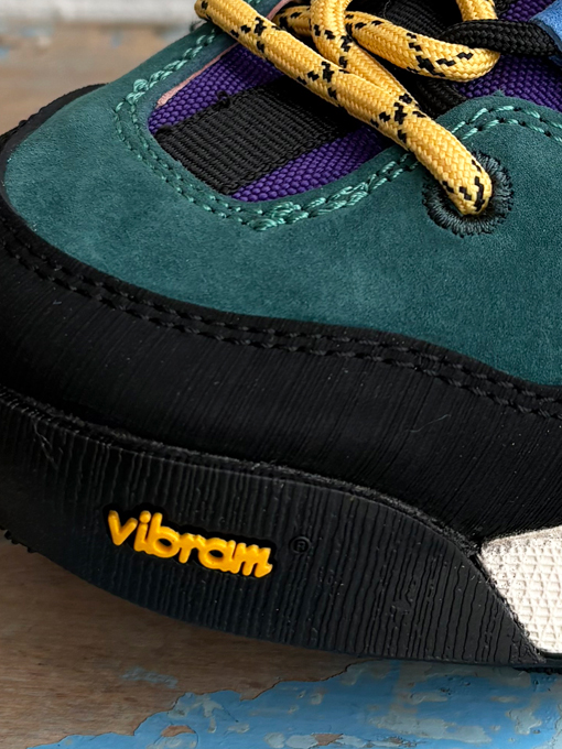 BACK COUNTRY Green/Blue/Yellow　Flower MOUNTAIN　フラワーマウンテン　スニーカー