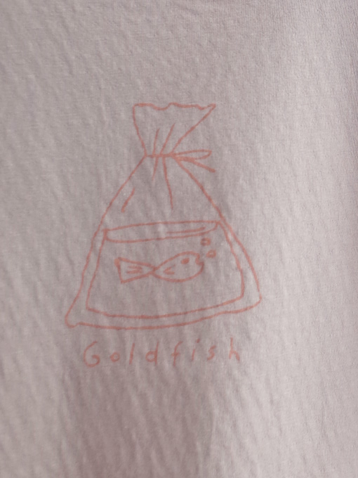 GOLD ソフトタッチジャージーTシャツ・Gold Fish