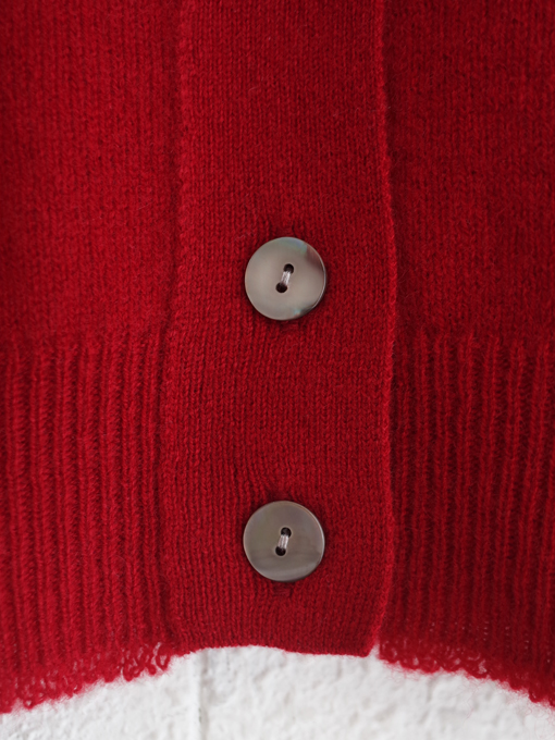 Jumper1234　Cashmere Distressed Cardigan　レディース　カシミアカーディガン