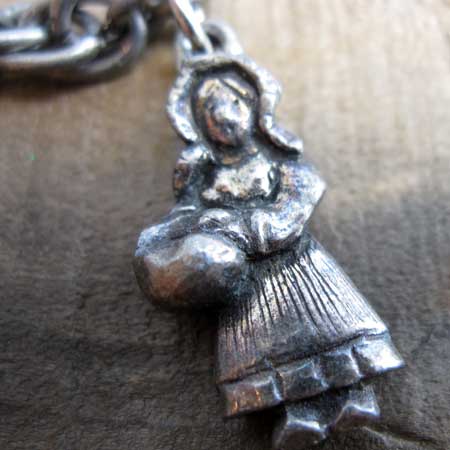 パリ蚤の市　デッ<BR> ドストックアクセサリー　1950年代　ワインブレスレット