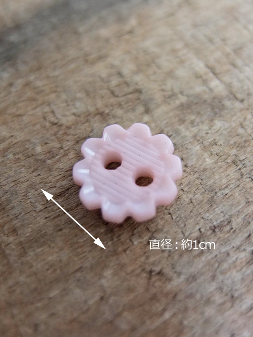 パリ蚤の市 クリニャンクールのデッドストックアクセサリー ガラスボタン