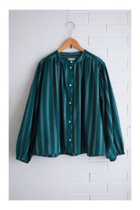 bellerose woman ストライプブラウス