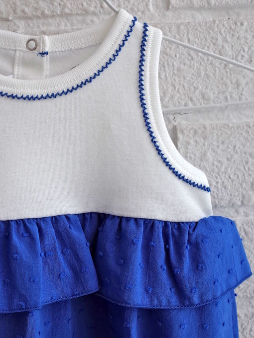 petit bateau プチバトー ノースリーブセットアップロンパース