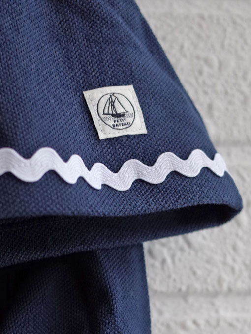 petit bateau プチバトー コットンピケワンピース&ブルマセット