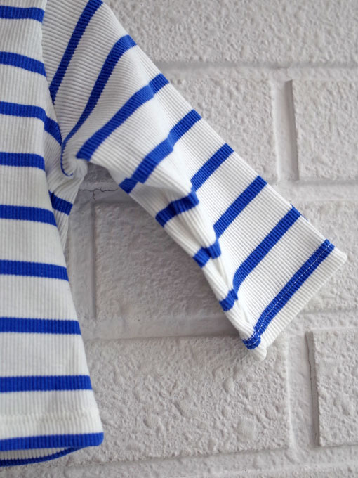 petit bateau プチバトー 2x2リブ編みマリニエールカーディガン