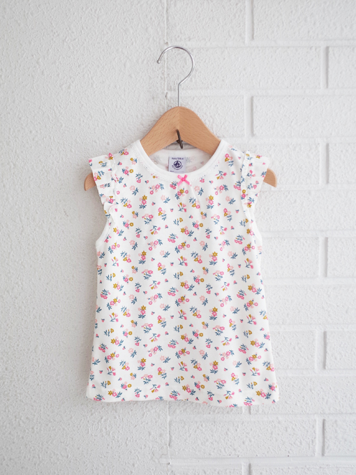 petit bateau　 プリントノースリーブパジャマ