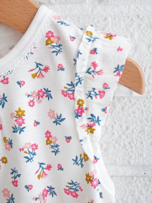 petit bateau　 プリントノースリーブパジャマ