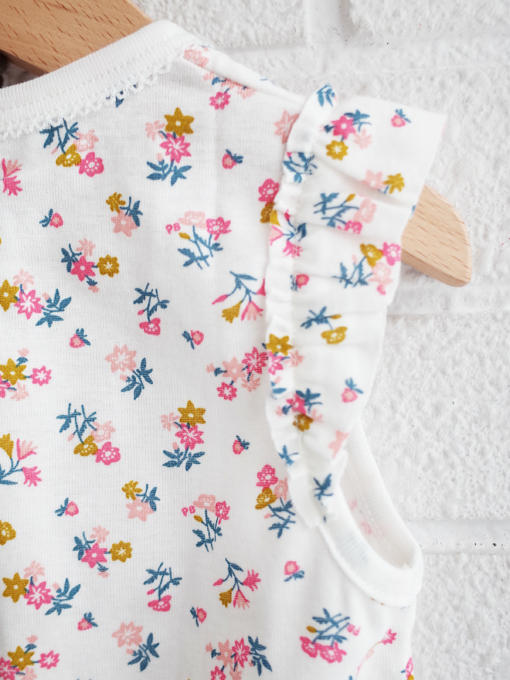 petit bateau　 プリントノースリーブパジャマ