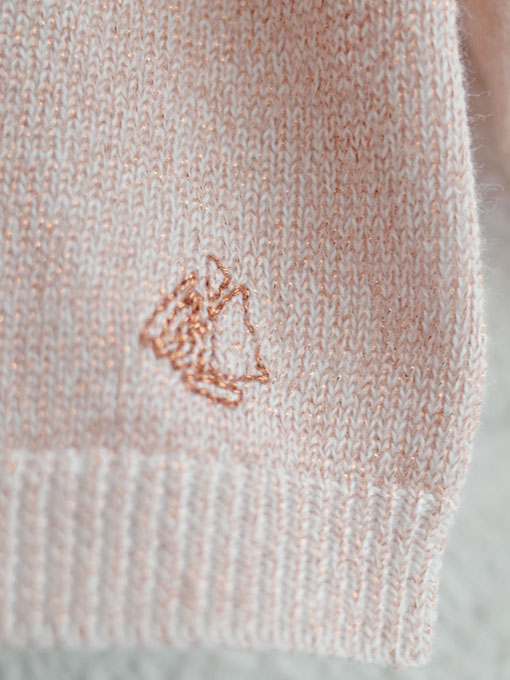petit bateau プチバトー ブロンズニットカーディガン
