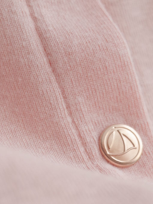 petit bateau プチバトー コットンリネンカーディガン