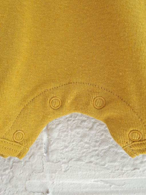 petit bateau プチバトー コットンリネンショートロンパース