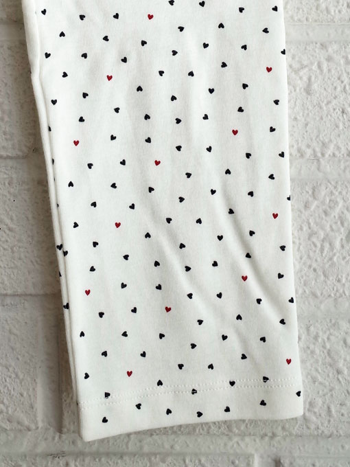 petit bateau プチバトー プリント長袖パジャマ