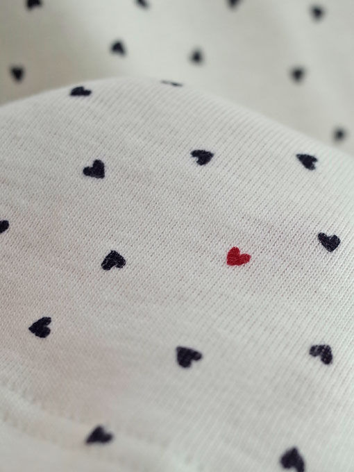petit bateau プチバトー プリント長袖パジャマ