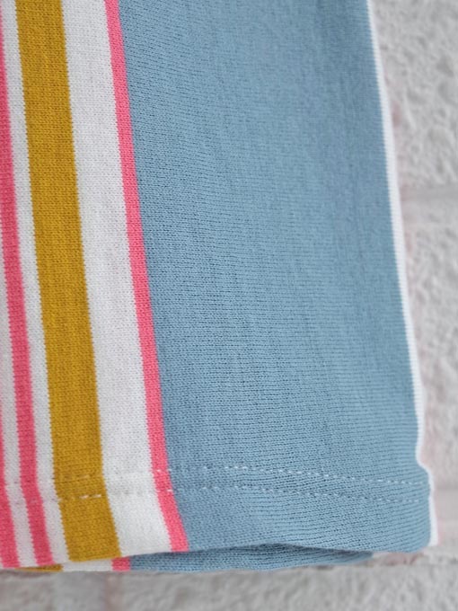 petit bateau プチバトー マルチボーダーワンピース