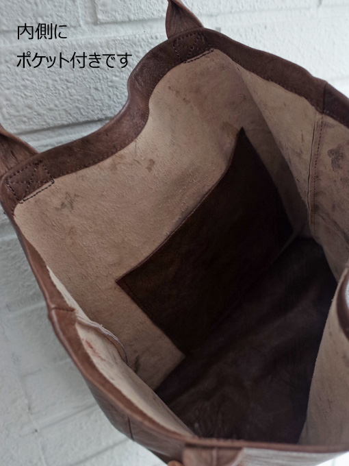 VDJ le vestiaire de cle レザーバケツバッグ