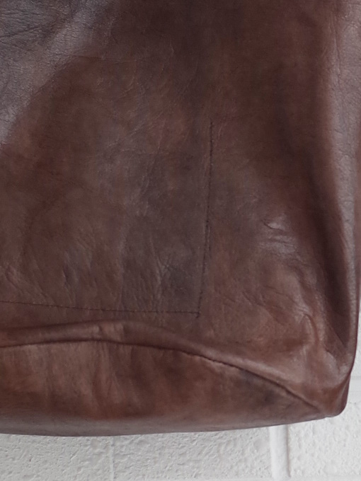VDJ le vestiaire de cle レザーバケツバッグ